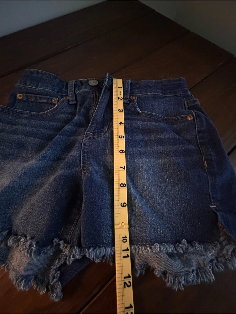 No Boundaries Jean Shorts High Rise Distressed Size 3 Juiors